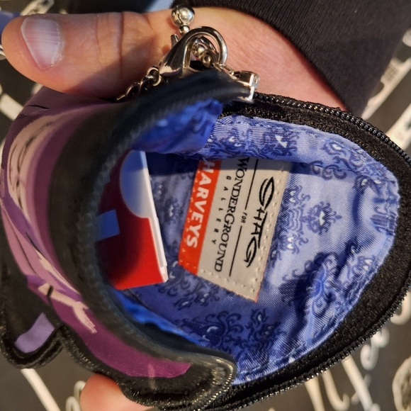 Disney Haunted Mansion Shag Coin Purse - Picture 2 of 3